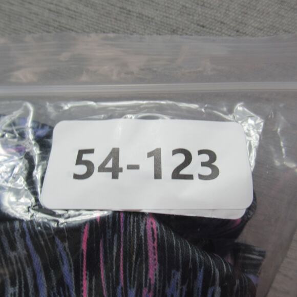 Vintage MCS Ltd Dress Size XL Gray Purple Secretary Geek Pleated Modest 80s Maxi - Picture 10 of 10